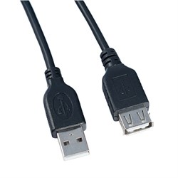 Кабель PERFEO USB2.0 A вилка - USB A розетка, 1.0m (U4502) - фото 5936