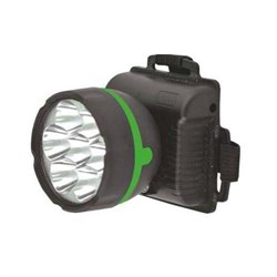 Фонарь налобн.909 LED7 черный  7св. 1режим  Ultra Flash /3хR6 - фото 6428