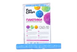 Пакеты Fun Clean для приготовления льда (10 пакетиков по 24 ячейки) (120) * /6463/ - фото 8066