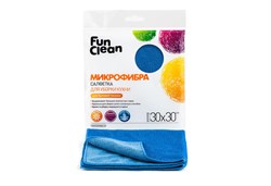 Салфетки из микрофибры Fun Clean для уборки кухни и бытовой техники (30*30см), 1шт. (50)/6576/ - фото 8703