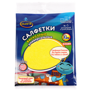 Салфетки вискозные CELESTA универсальные 3шт (50) /11621/ (327)(303T) *