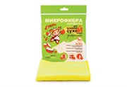 Салфетки из микрофибры Золушка универсальные,(30*30см),1шт.(50)     * /6489/