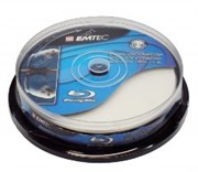 Диск EMTEC BD-R 50 GB 6x  Ink PRINT банка/10