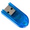 Картридер Perfeo Micro SD (PF-VI-R015 Blue) - фото 7593